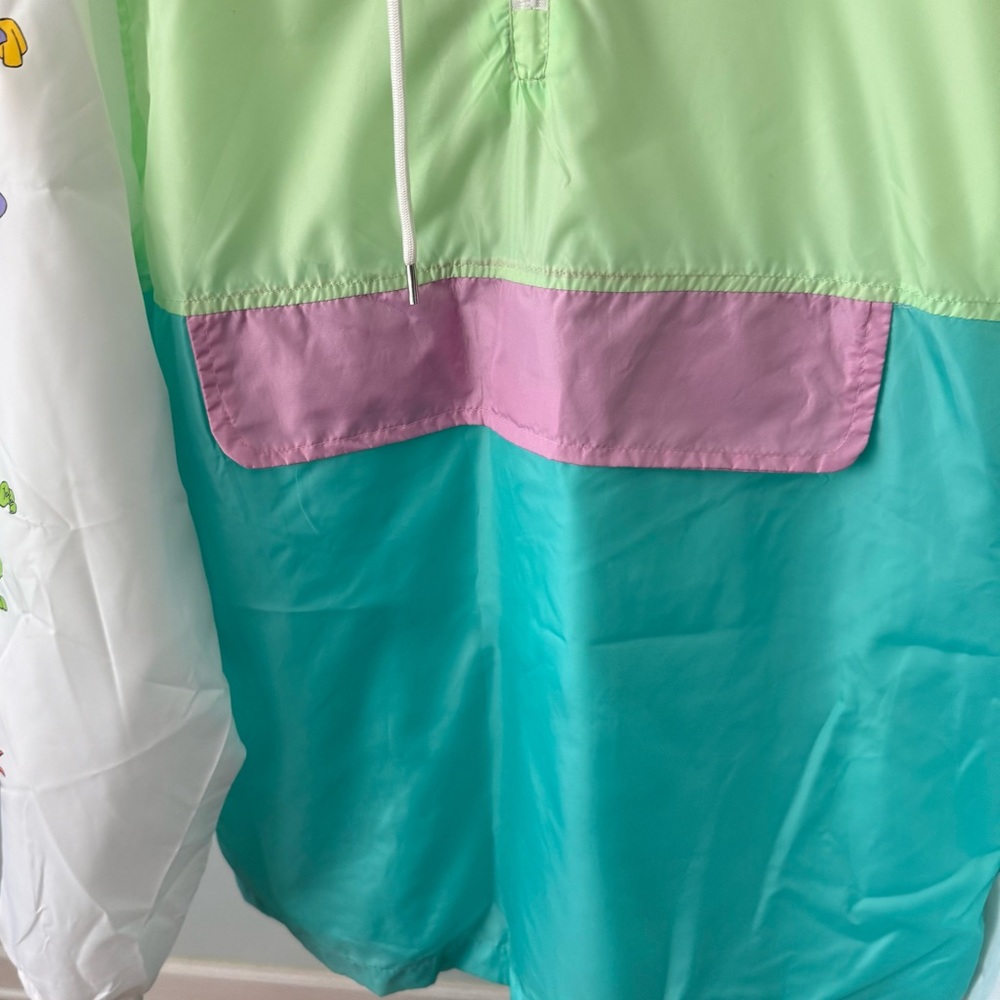 🍼 Vintage Nickelodeon Rugrats Windbreaker Jacket Sz L Unisex - Picture 3 of 9